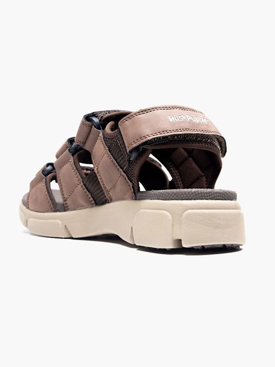 hush puppies andar de sandália marrom deichmann