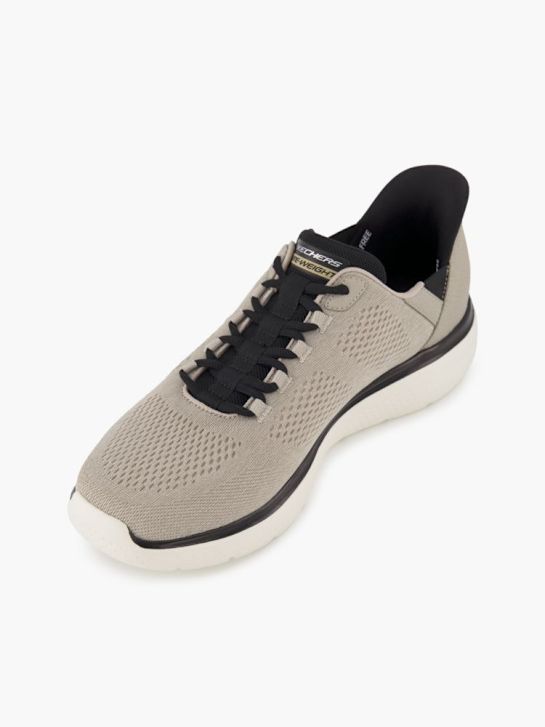 skechers flexÃo swift fit trainer bege deichmann