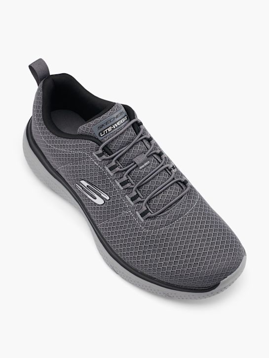 skechers geno - zarin slip-on treinador cinza deichmann