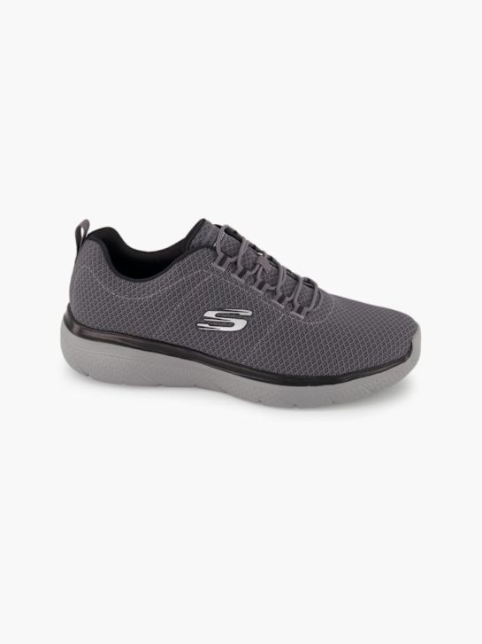skechers geno - zarin slip-on treinador cinza deichmann