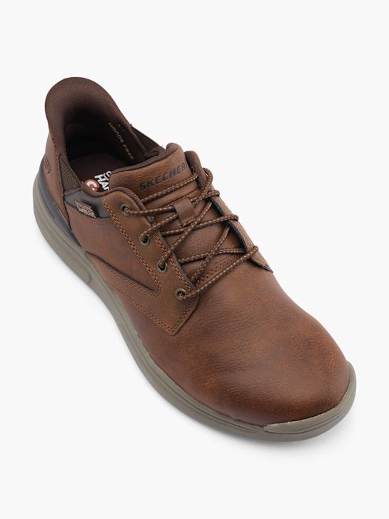 skechers swift fit trainer marrom deichmann