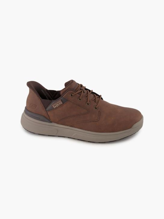 skechers swift fit trainer marrom deichmann