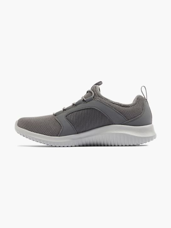 skechers elite flex slip-on treinador cinza deichmann