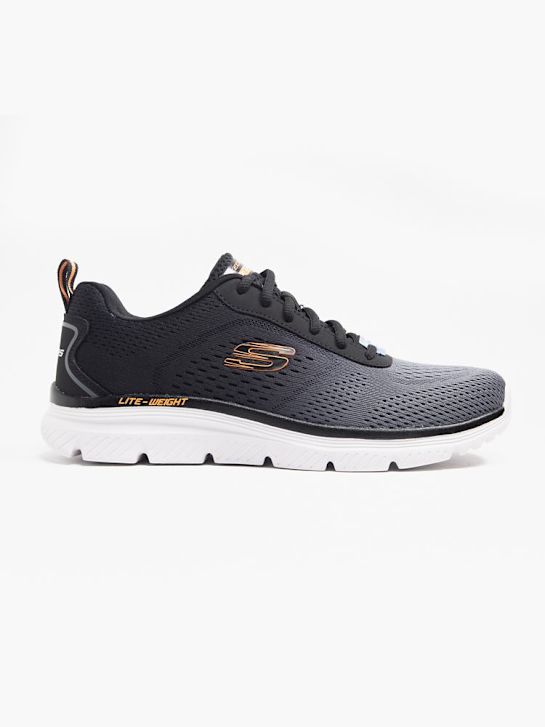 skechers queimaduras 2.0 treinador preto deichmann