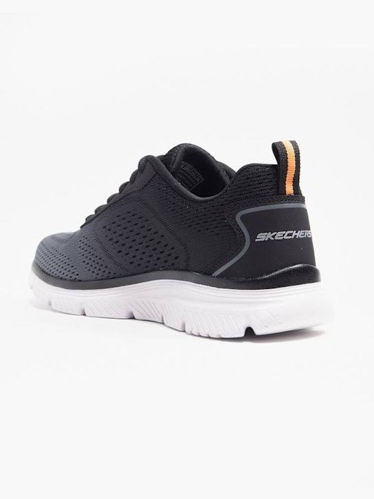 skechers queimaduras 2.0 treinador preto deichmann