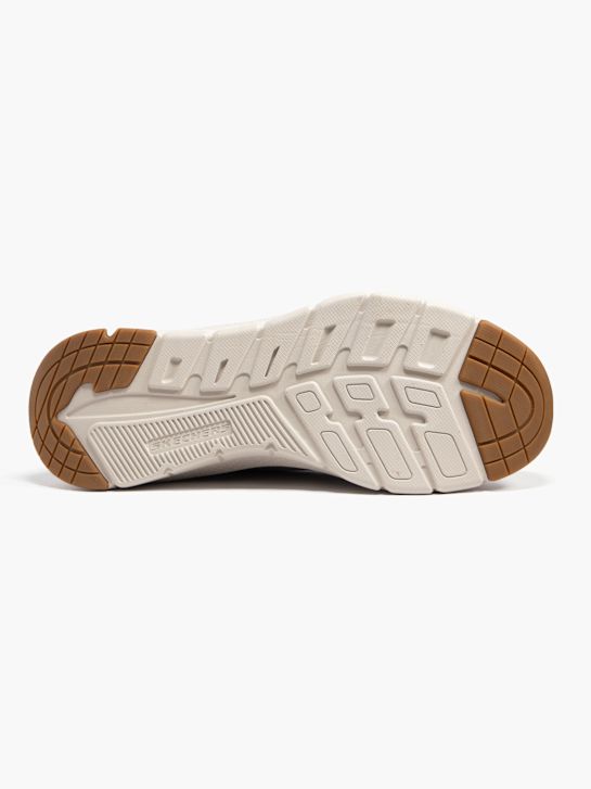 skechers arco conforto amp swift fit trainer taupe deichmann