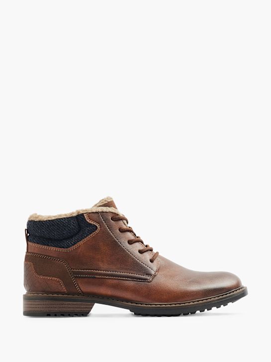 sou sapato atado a ankle boot marrom deichmann