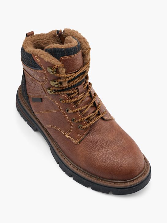 land rover lace-up bota marrom deichmann