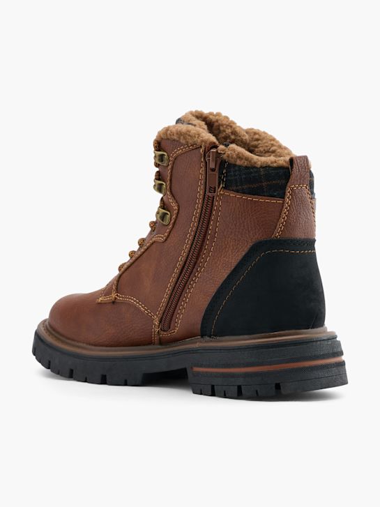 land rover lace-up bota marrom deichmann