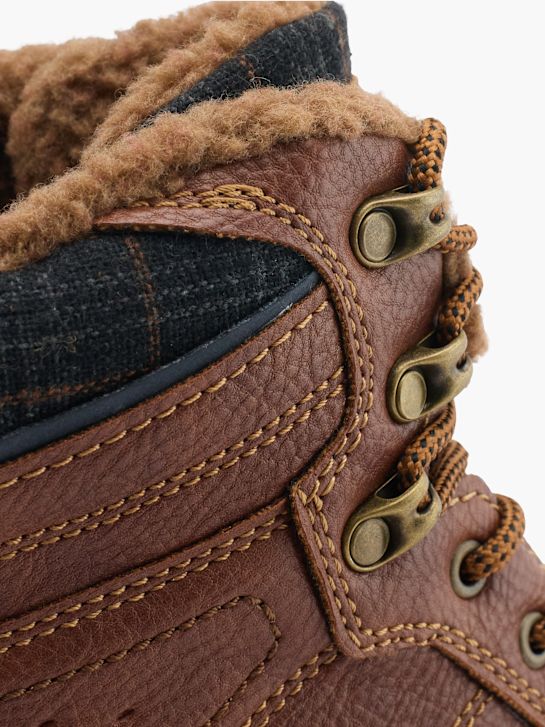 land rover lace-up bota marrom deichmann
