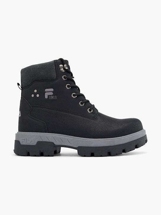 fila lace-up bota preta deichmann