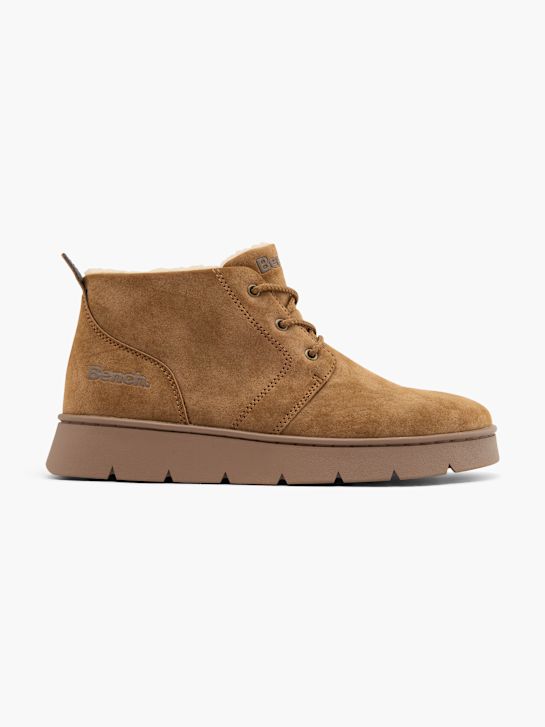 banco de lace-up bota marrom deichmann