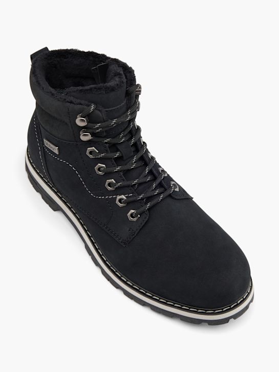 land rover lace-up bota preta deichmann