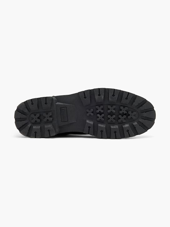 land rover lace-up bota preta deichmann