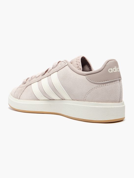 adidas grand court base 00 treinador cor-de-rosa deichmann