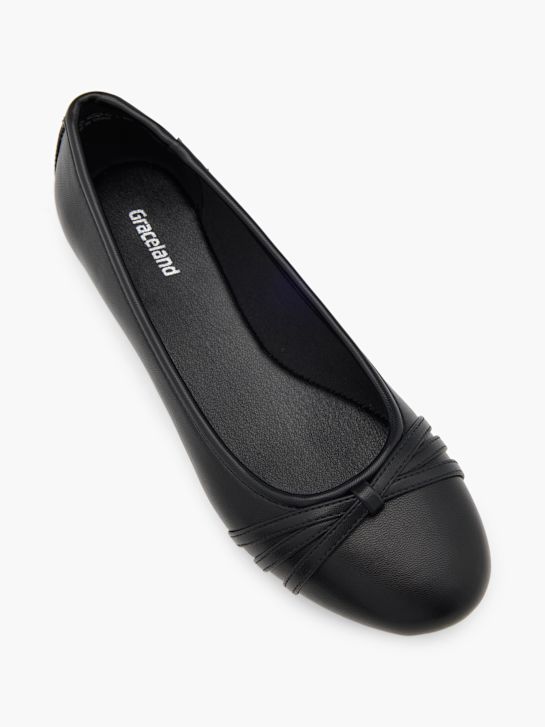graceland ballet flat preto deichmann