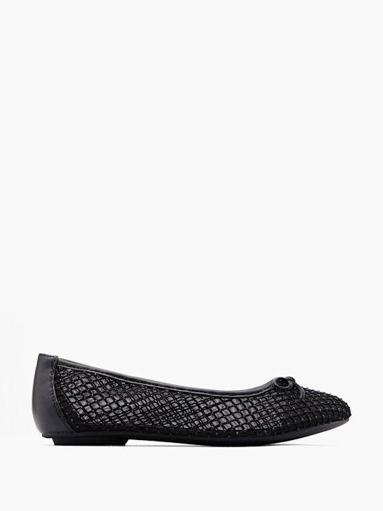 graceland ballet flat preto deichmann