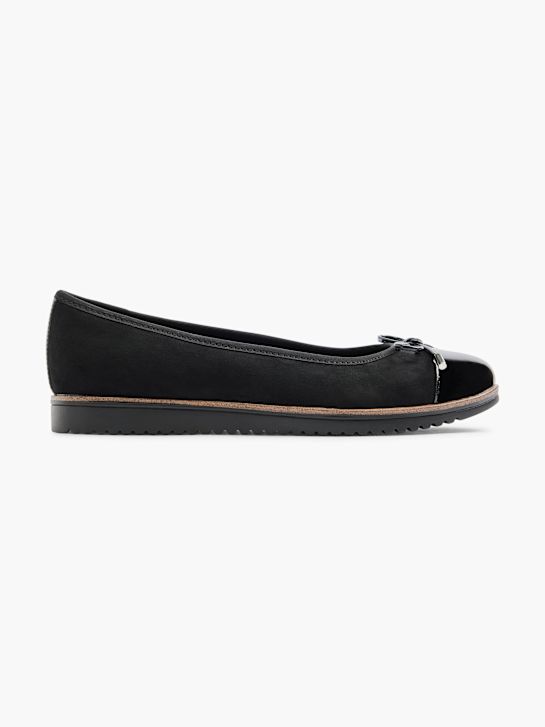 graceland ballet flat preto deichmann