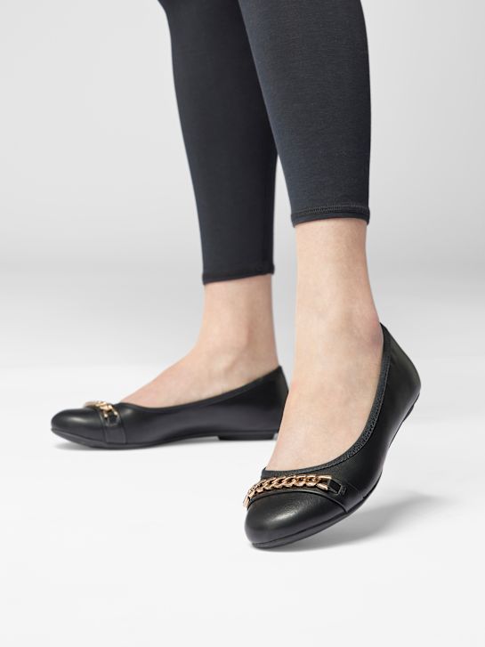 graceland ballet flat preto deichmann