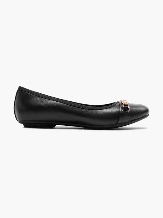 graceland ballet flat preto deichmann
