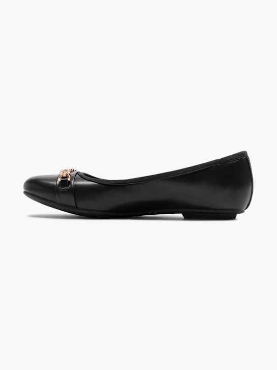 graceland ballet flat preto deichmann