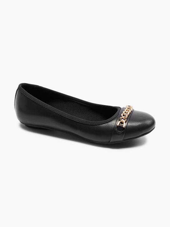 graceland ballet flat preto deichmann