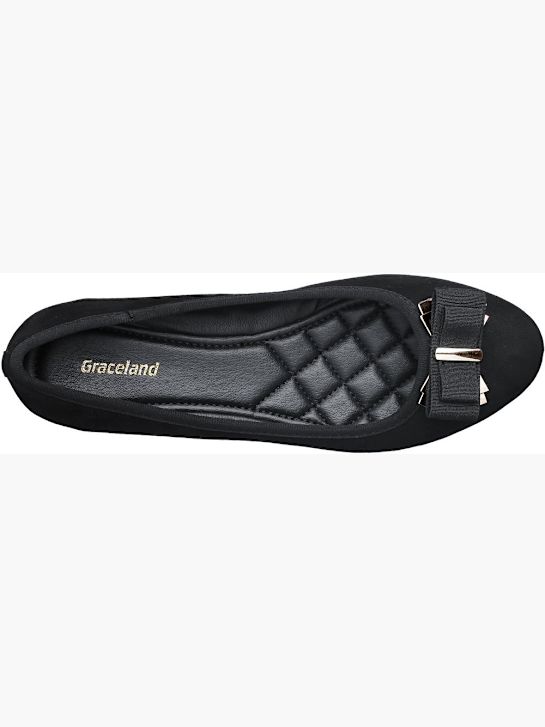 graceland ballet flat preto deichmann