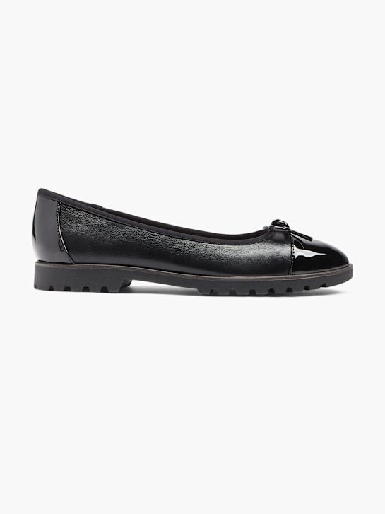 graceland ballet flat preto deichmann
