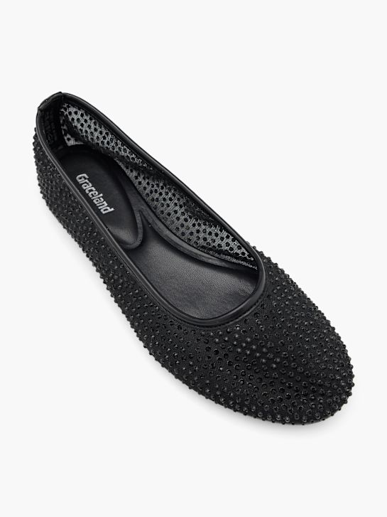 graceland ballet flat preto deichmann