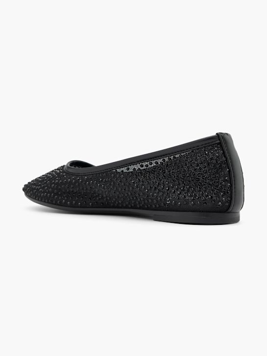 graceland ballet flat preto deichmann