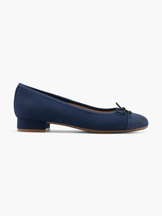 graceland ballet flat azul escuro deichmann