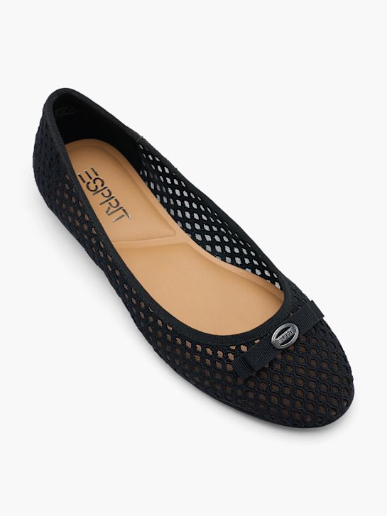 esprit de ballet flat preto deichmann