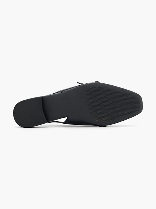 graceland slingback ballet flat preto deichmann