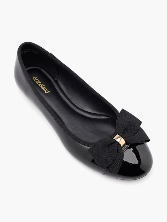 graceland ballet flat preto deichmann