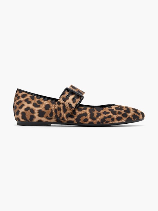 graceland mary jane ballet flat marrom deichmann