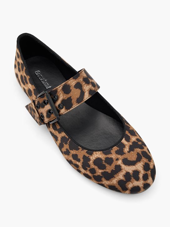 graceland mary jane ballet flat marrom deichmann
