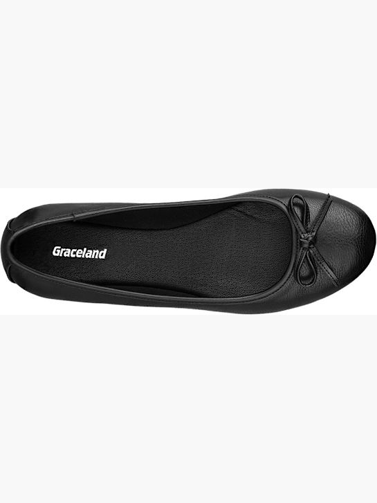 graceland ballet flat preto deichmann