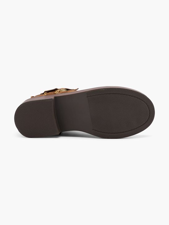 passarela de salto chelsea boot bege deichmann