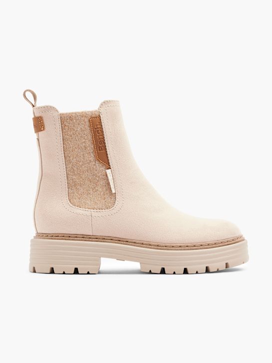 banco do chelsea boot bege deichmann