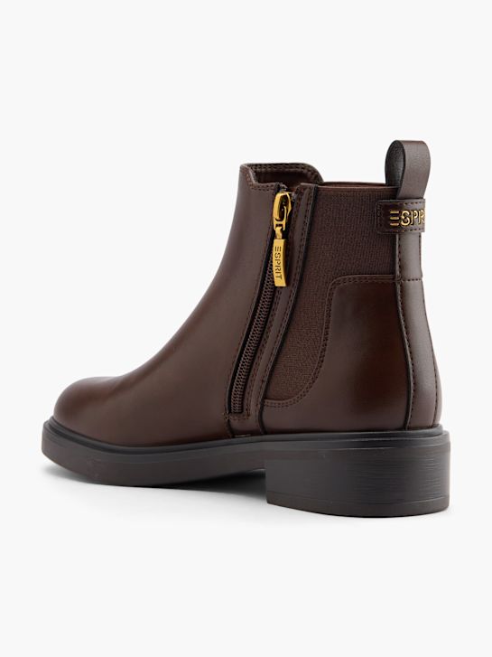 esprit de salto chelsea boot marrom deichmann