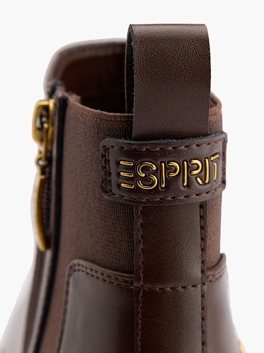 esprit de salto chelsea boot marrom deichmann