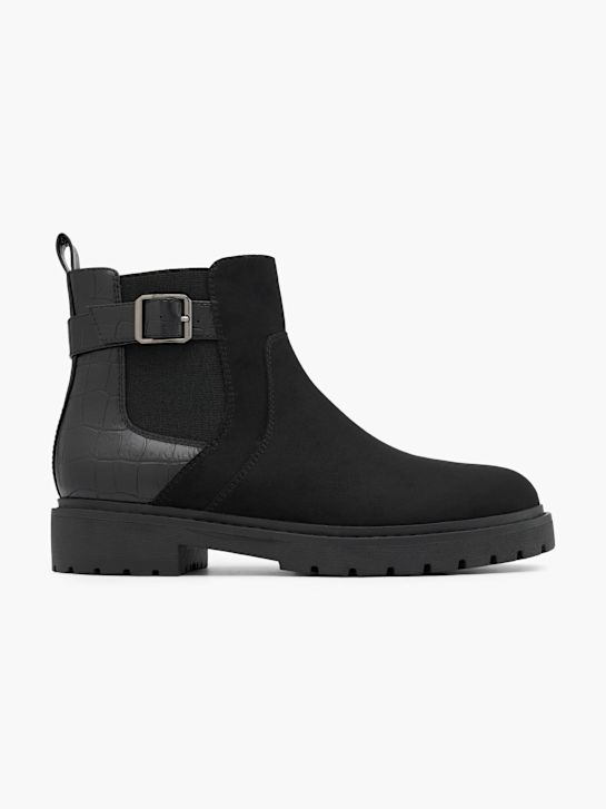 graceland salto chelsea boot preto deichmann