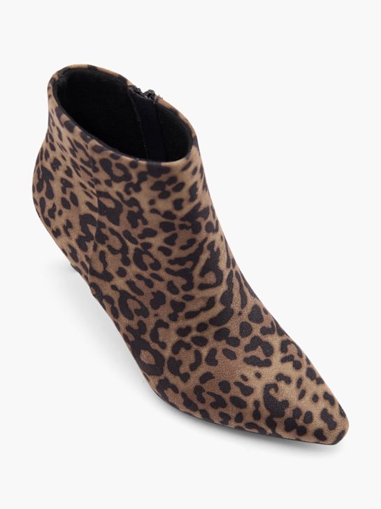 passarela clássica ankle boot marrom deichmann