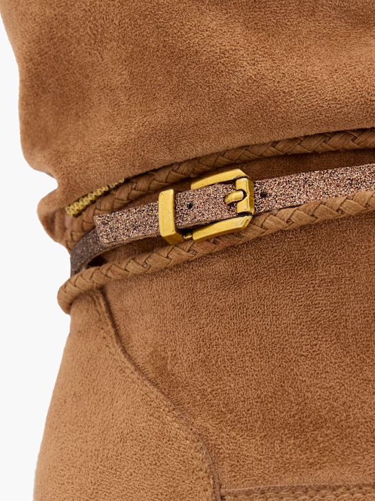 graceland clássica ankle boot marrom deichmann