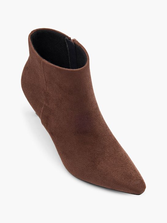 passarela clássica ankle boot marrom deichmann