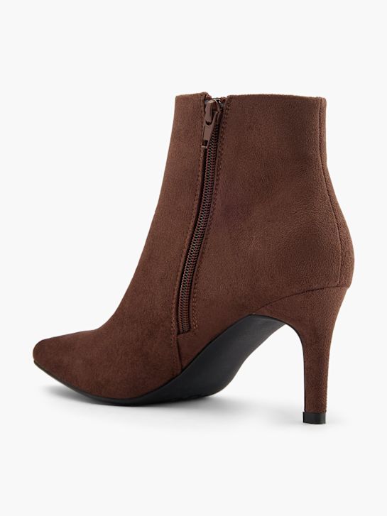 passarela clássica ankle boot marrom deichmann