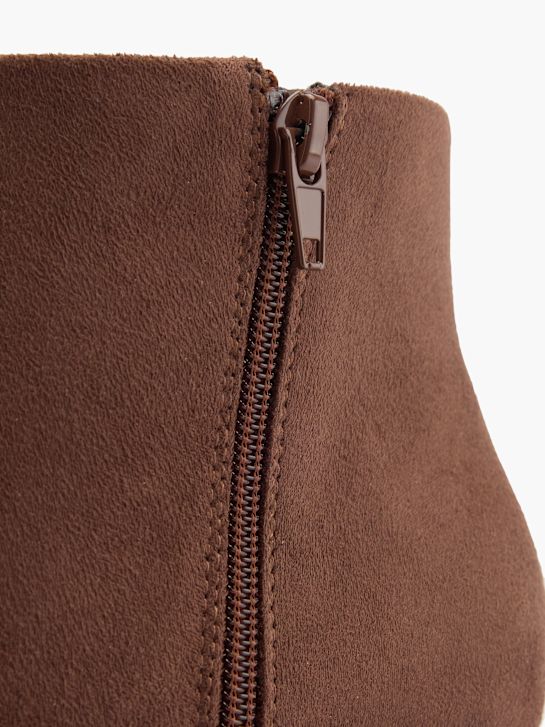 passarela clássica ankle boot marrom deichmann