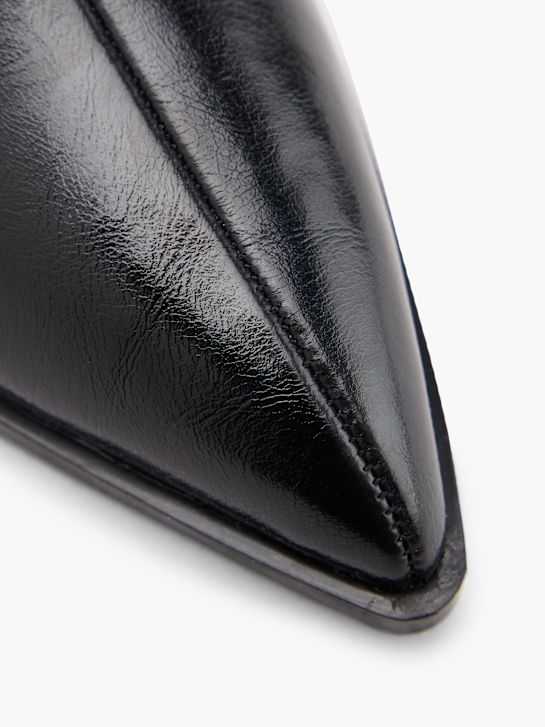 passarela clássica ankle boot preta deichmann