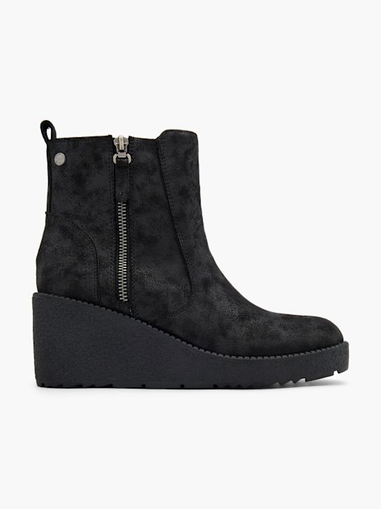 graceland clássica ankle boot preta deichmann