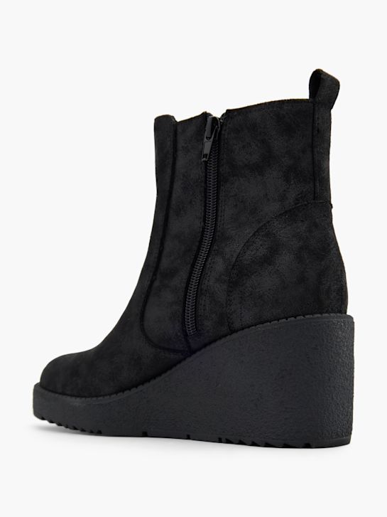 graceland clássica ankle boot preta deichmann